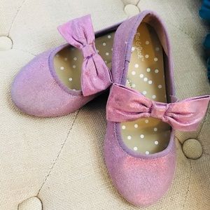 Little girl cute shoes.